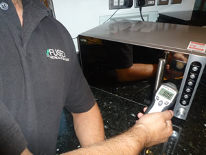 fused uk microwave leakage testing